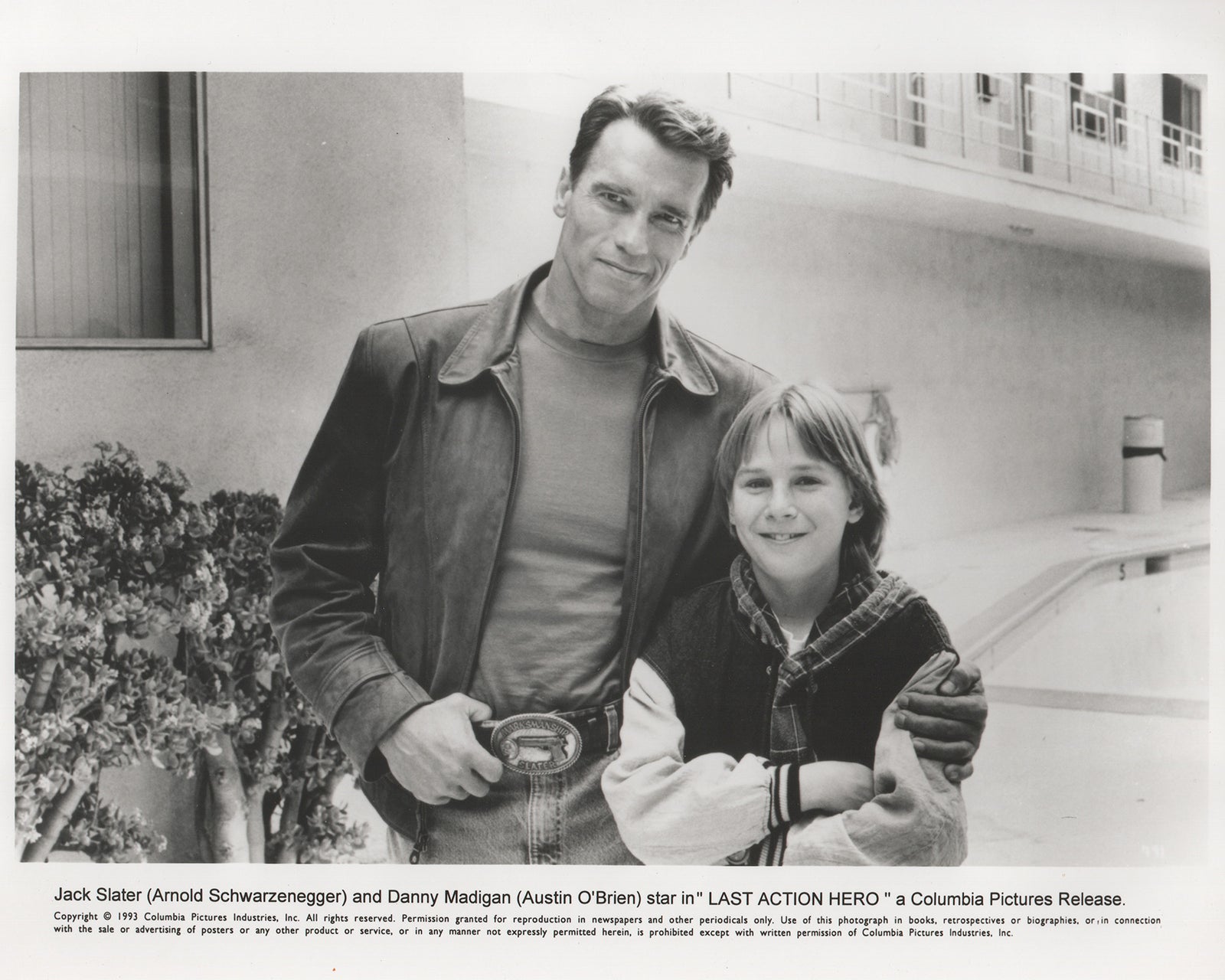 Last Action Hero 1993 Film Movie Press Publicity Still Framed