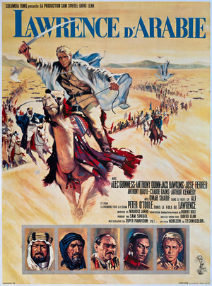 Lawrence of Arabia 1963 French Grande Film Movie Poster