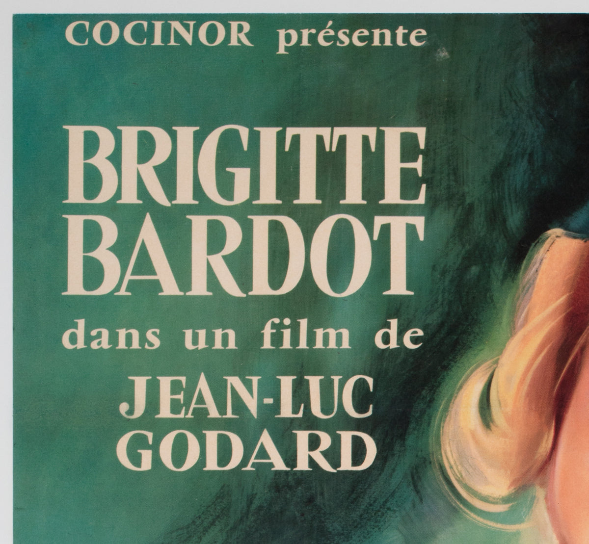 Le Mepris 1963 French Moyenne Film Movie Poster, Georges Allard