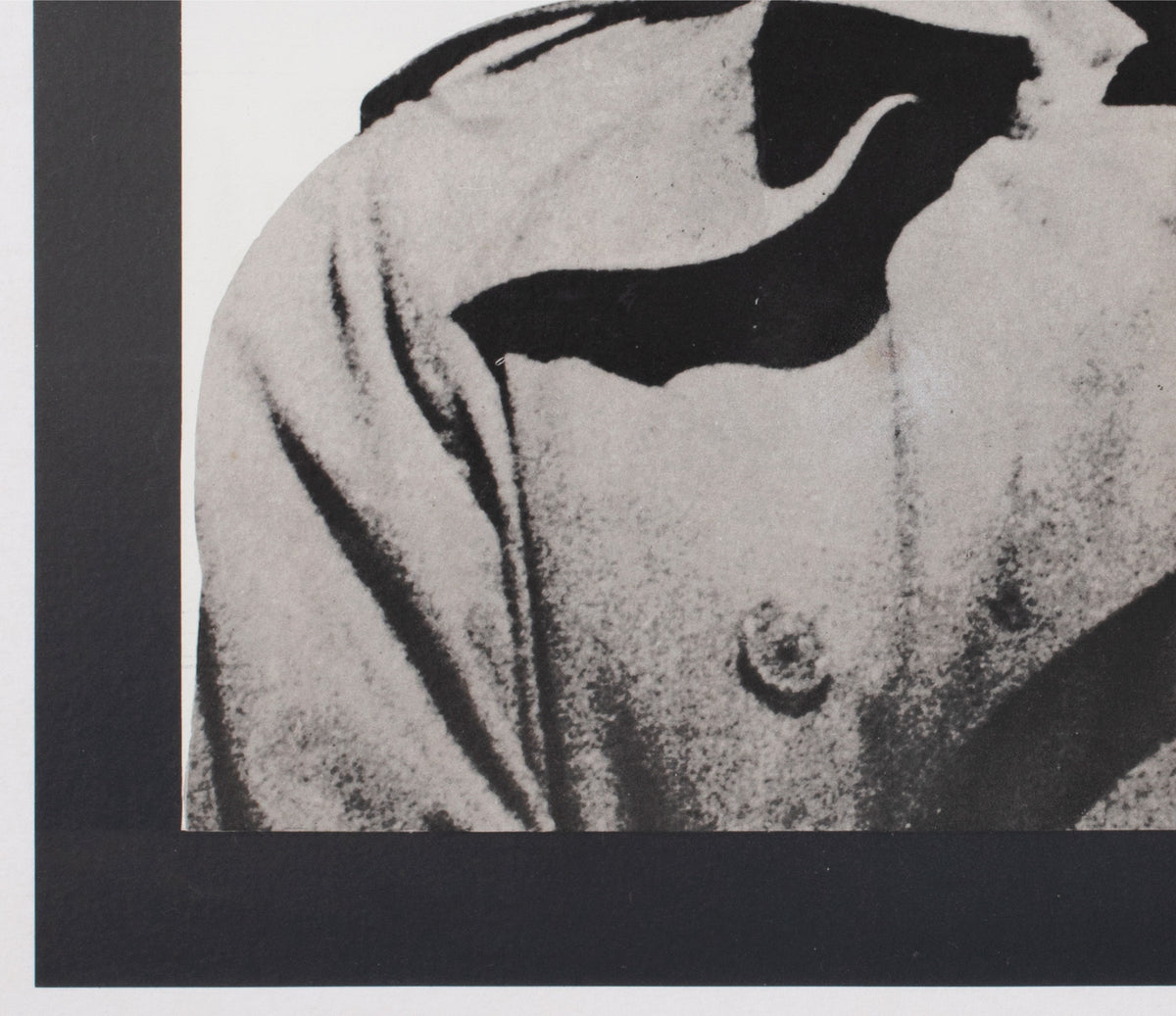 Le Samourai 1967 French Moyenne Film Poster - detail