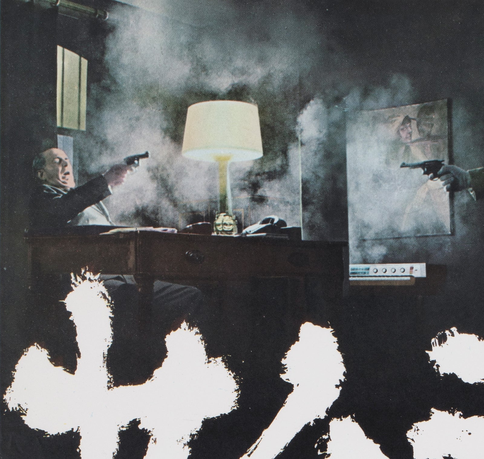 le samourai 1968 japanese b2 film movie poster - detail