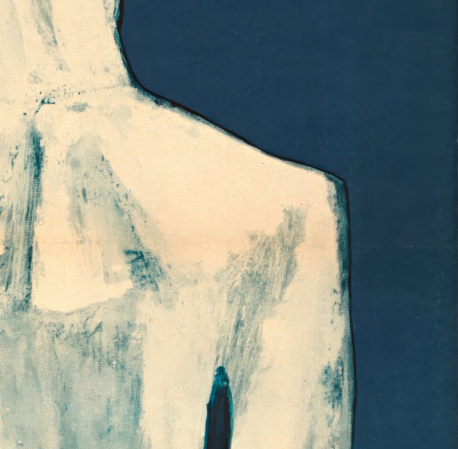 Les Enfants du Paradis 1955 Polish Blue Style A1 Film Poster Julian Palka - detail