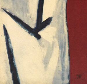 Les Enfants du Paradis 1955 Polish Red Style A1 Film Poster Julian Palka - detail