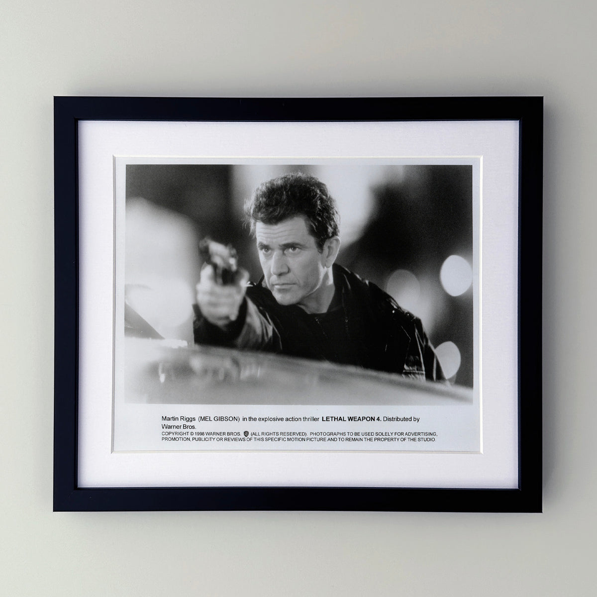 Lethal Weapon 4 1998 Film Movie Press Publicity Still Framed