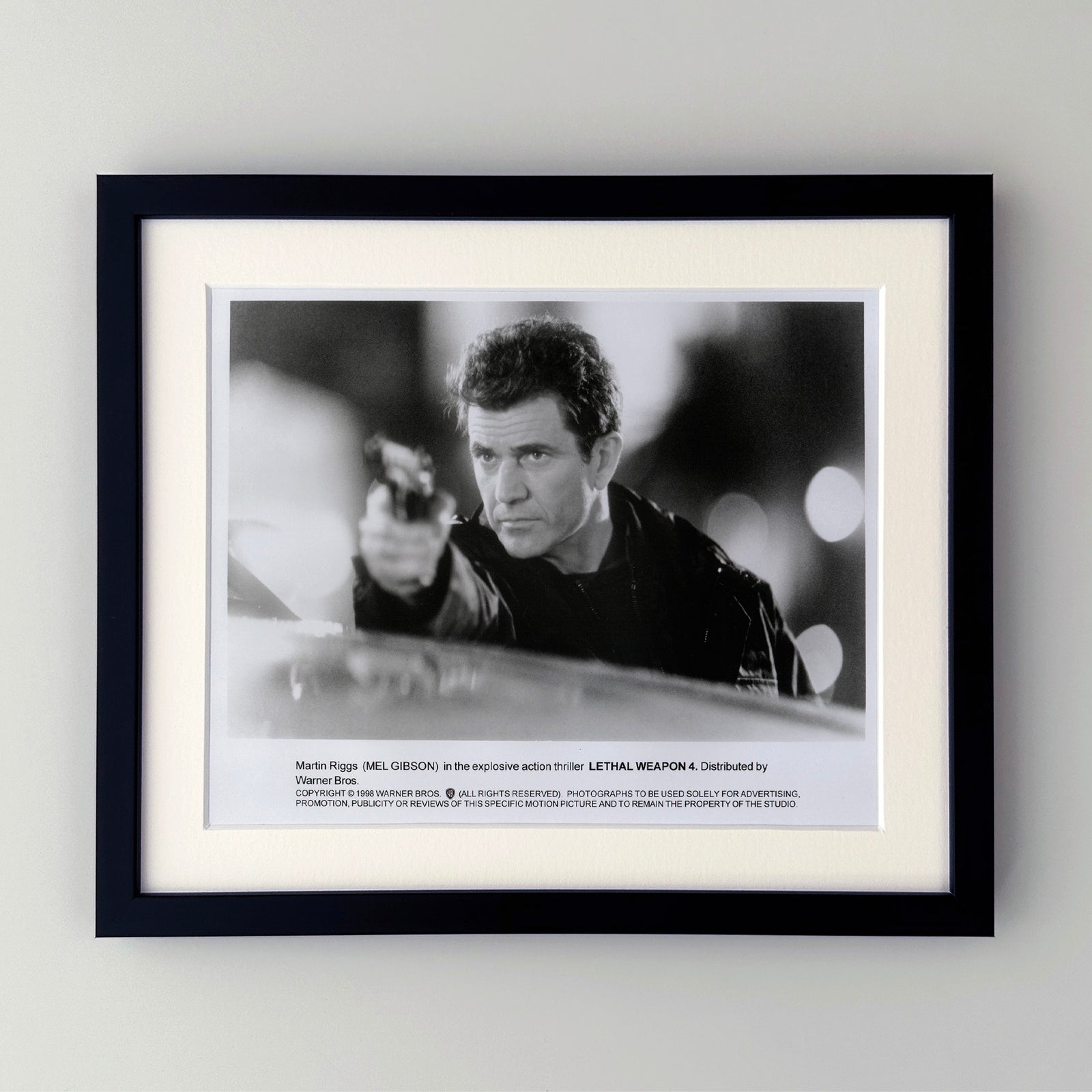 Lethal Weapon 4 1998 Film Movie Press Publicity Still Framed