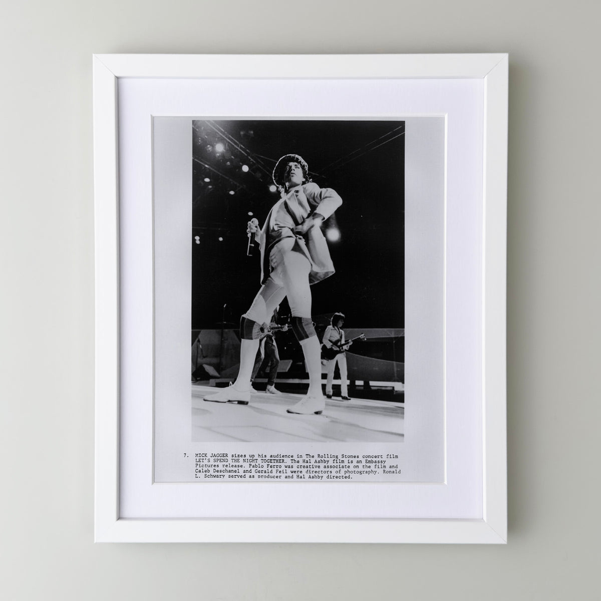 Lets Spend the Night Together 1982 Film Movie Press Publicity Still Framed