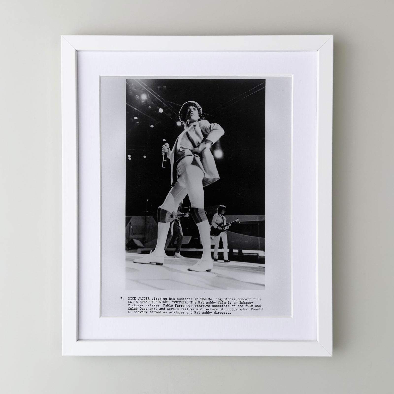 Lets Spend the Night Together 1982 Film Movie Press Publicity Still Framed