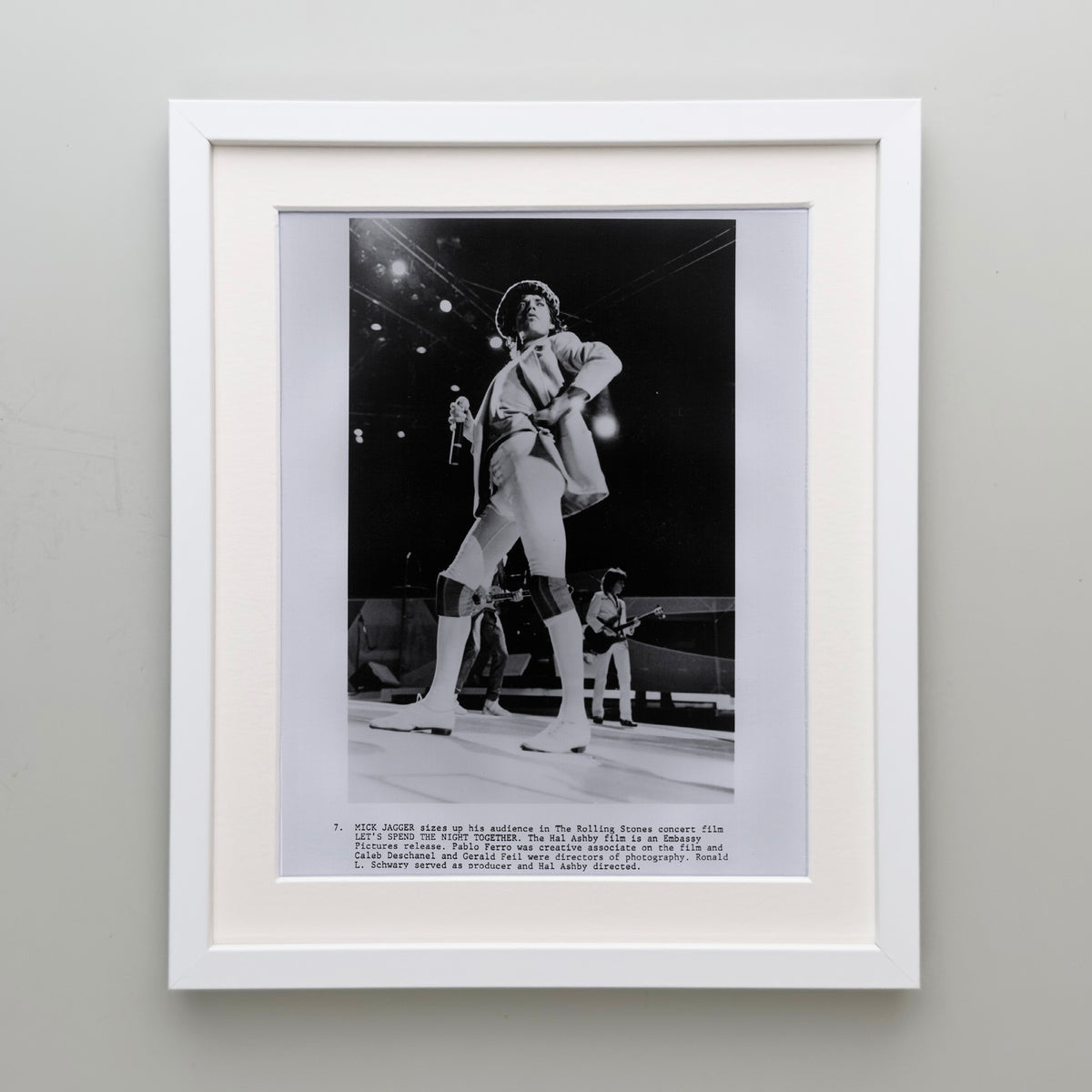 Lets Spend the Night Together 1982 Film Movie Press Publicity Still Framed