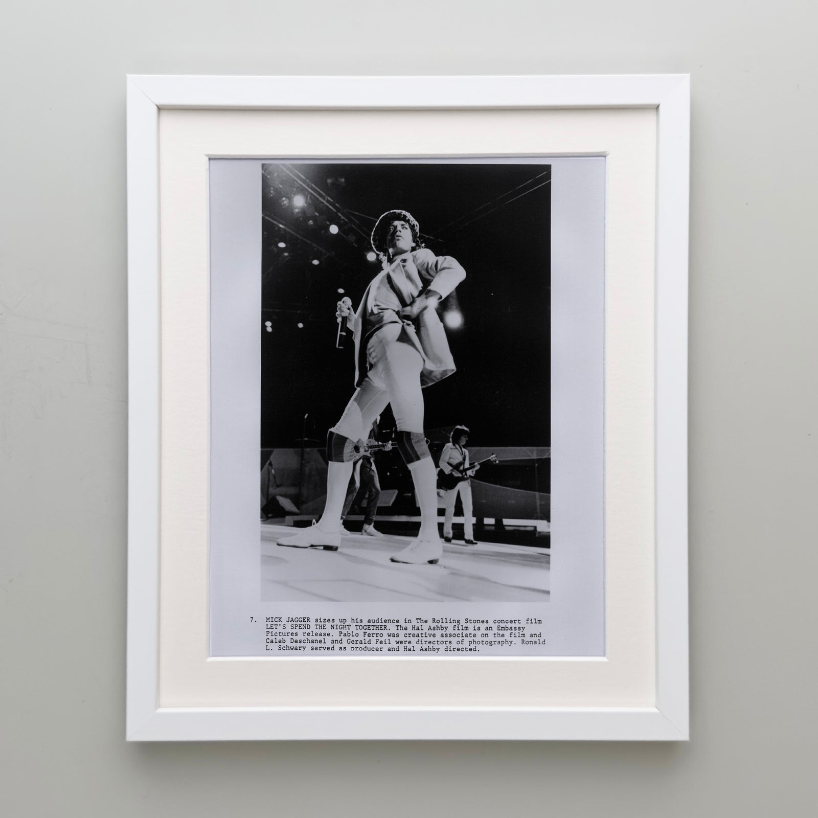 Lets Spend the Night Together 1982 Film Movie Press Publicity Still Framed
