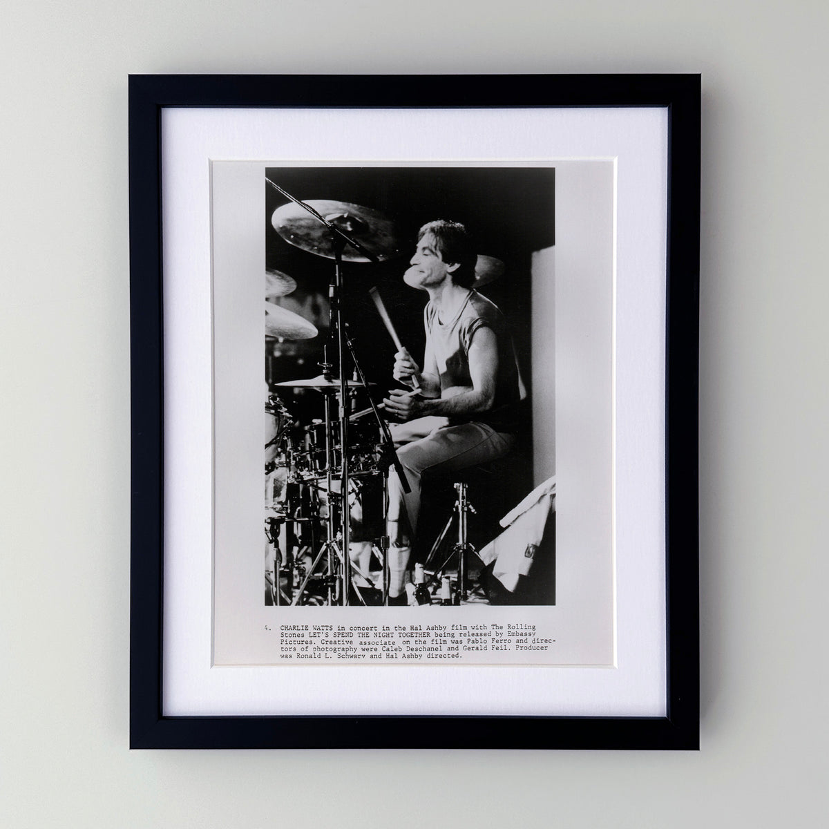 Lets Spend the Night Together 1982 Film Movie Press Publicity Still Framed
