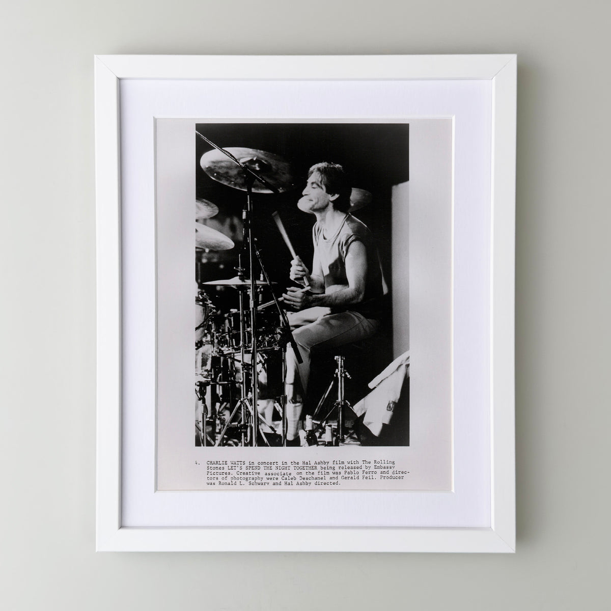 Lets Spend the Night Together 1982 Film Movie Press Publicity Still Framed
