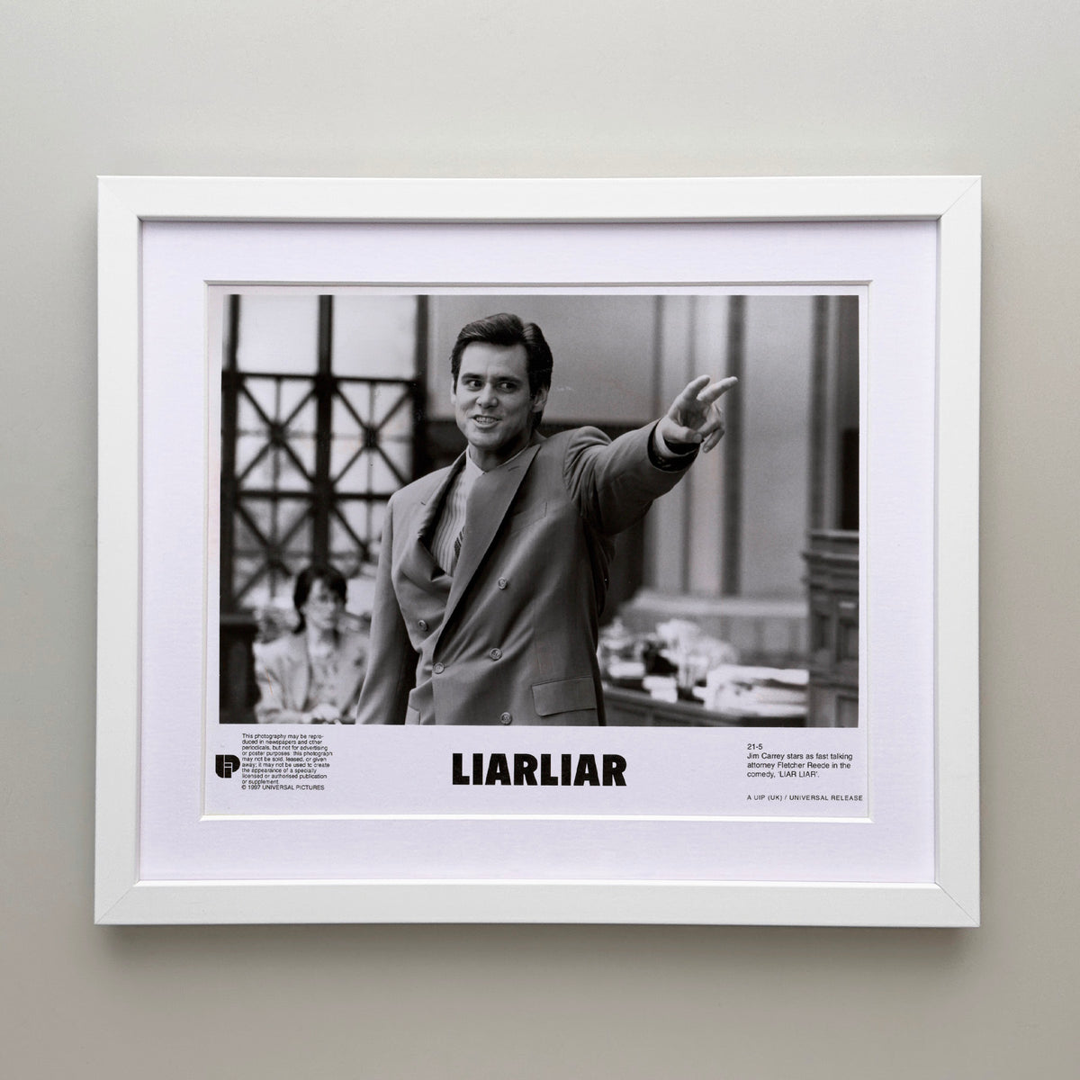 Liar Liar 1997 Publicity Film Movie Press Still Framed