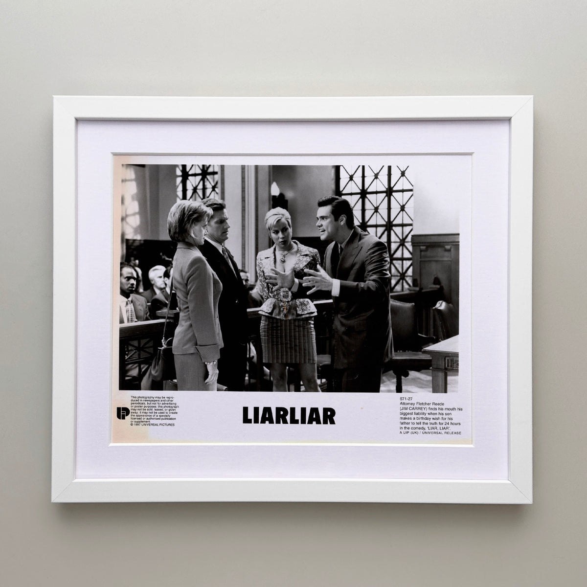 Liar Liar 1997 Publicity Film Movie Press Still Framed