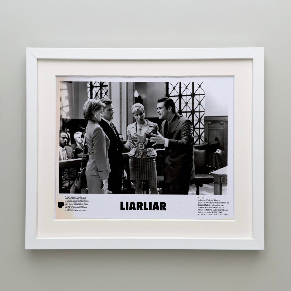 Liar Liar 1997 Publicity Film Movie Press Still Framed