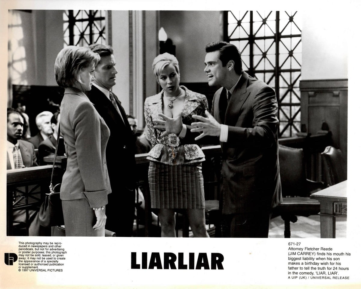 Liar Liar 1997 Publicity Film Movie Press Still Framed