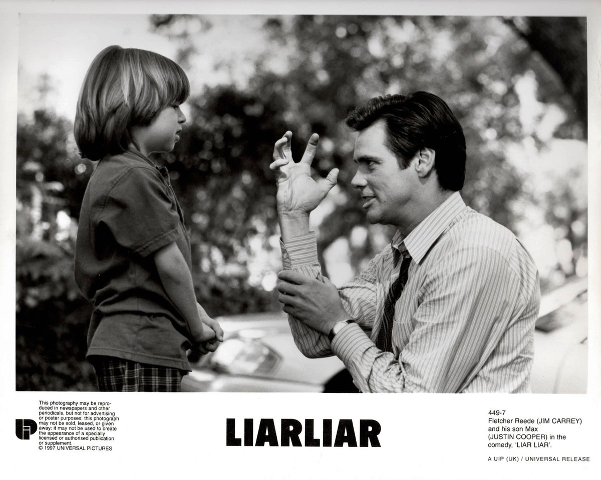 Liar Liar 1997 Publicity Film Movie Press Still Framed