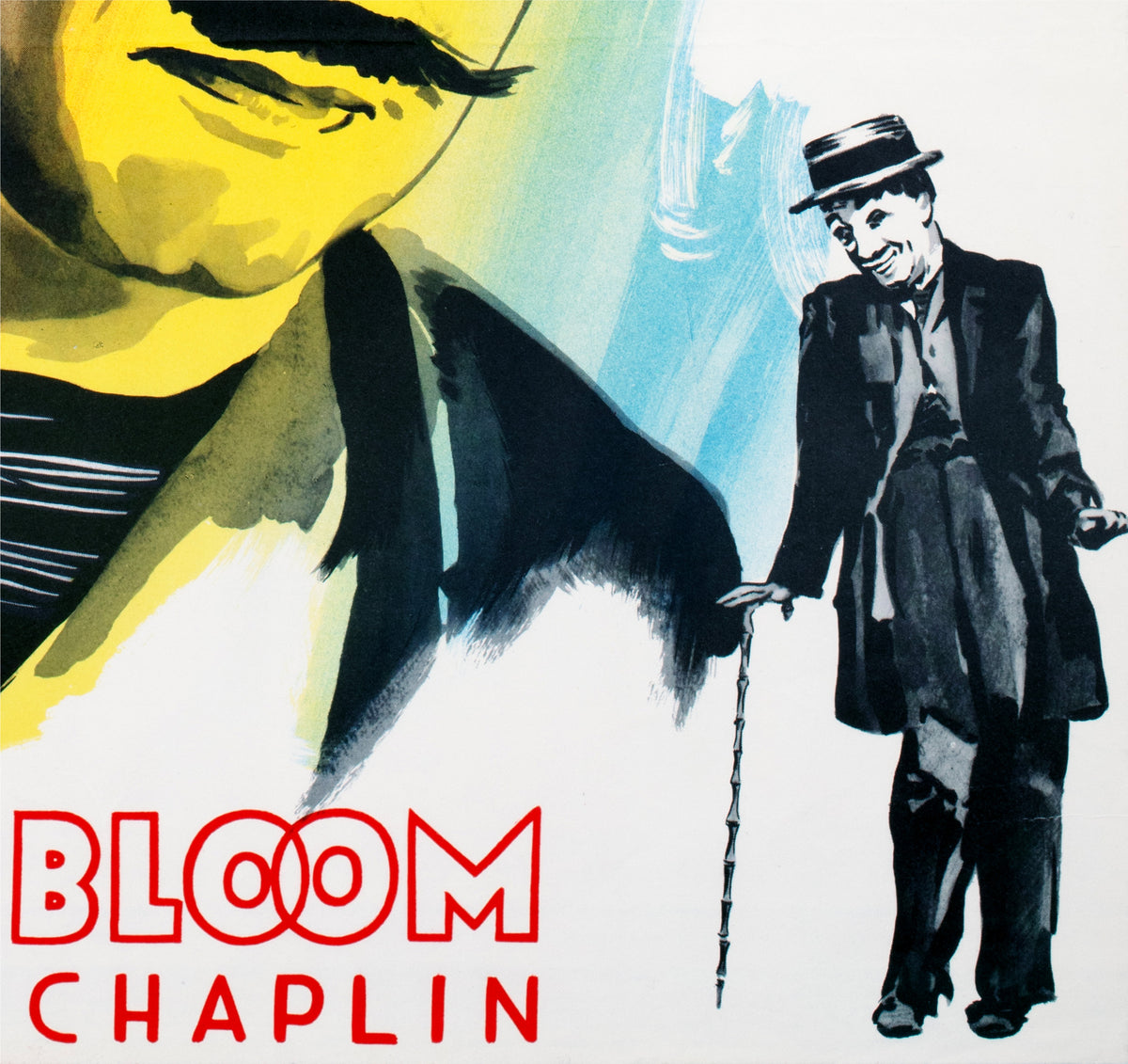 Limelight 1952 Swedish Film Poster Gösta Åberg - detail