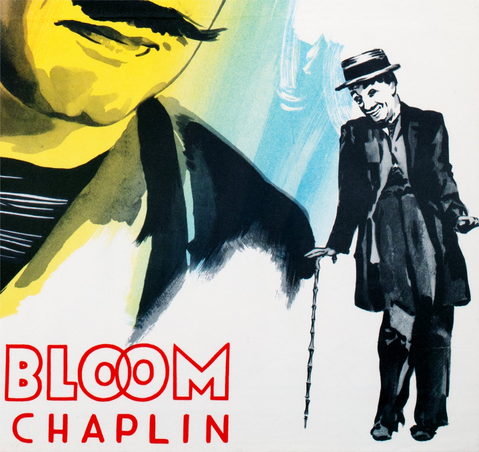 Limelight 1952 Swedish Film Poster Gösta Åberg - detail