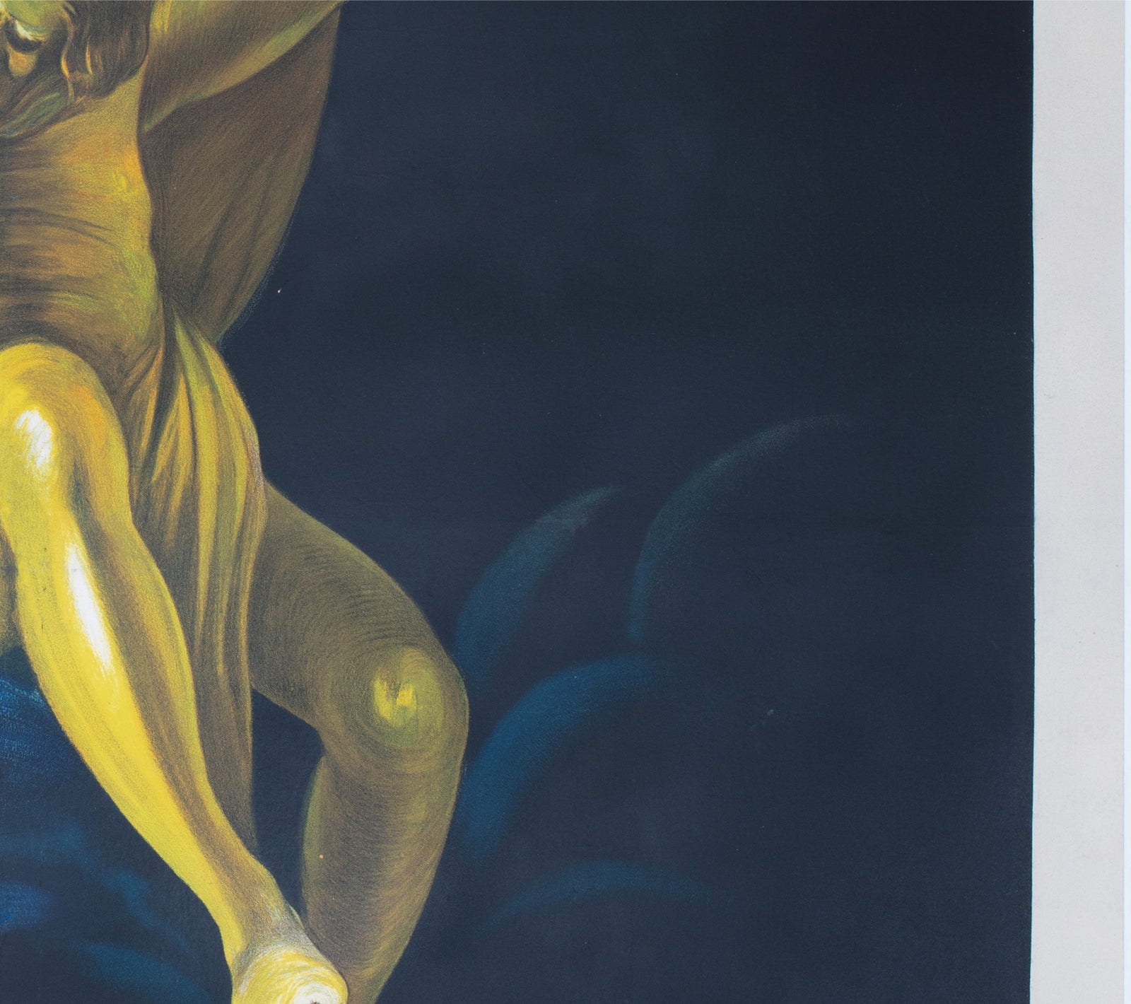 Longines c1911 French Grande Advertising Poster Leonetto Cappiello - detail