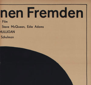 Love With the Proper Stranger 1966 East German Film Poster Thomas Schleusing - detail