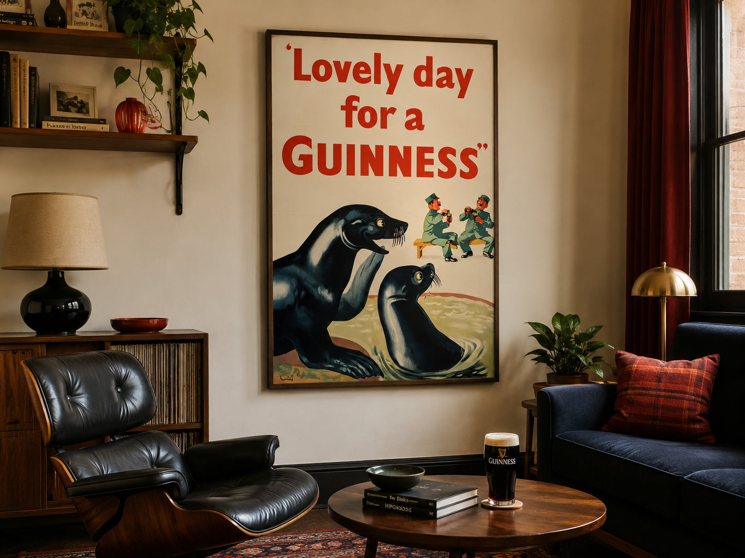Lovely Day For A Guinness 1930s Guinness Advertising Poster John Gilroy
