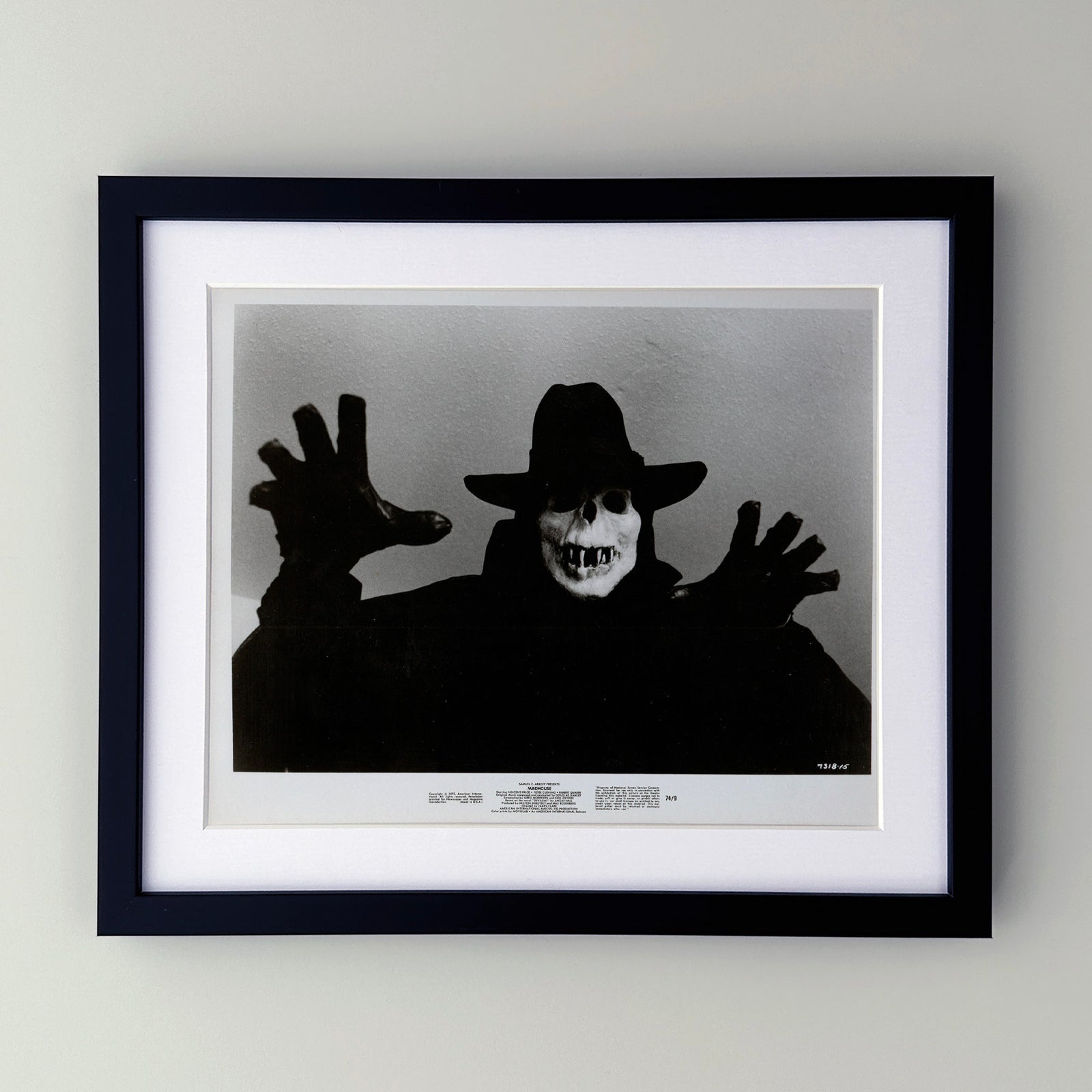 Madhouse 1974 Film Movie Press Publicity Still Framed