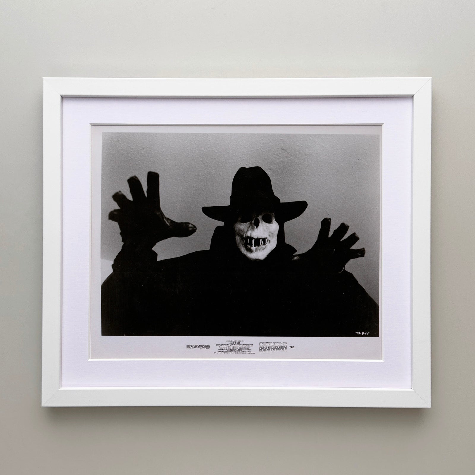 Madhouse 1974 Film Movie Press Publicity Still Framed