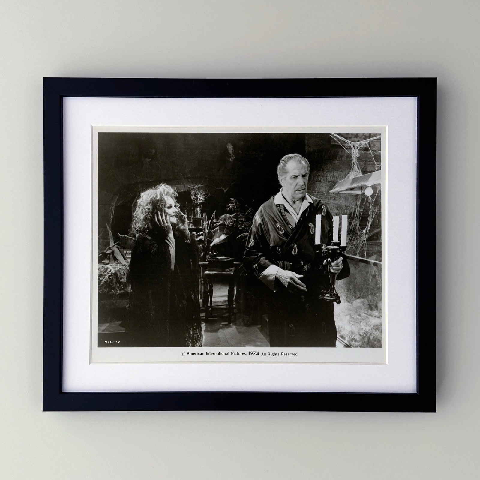 Madhouse 1974 Film Movie Press Publicity Still Framed