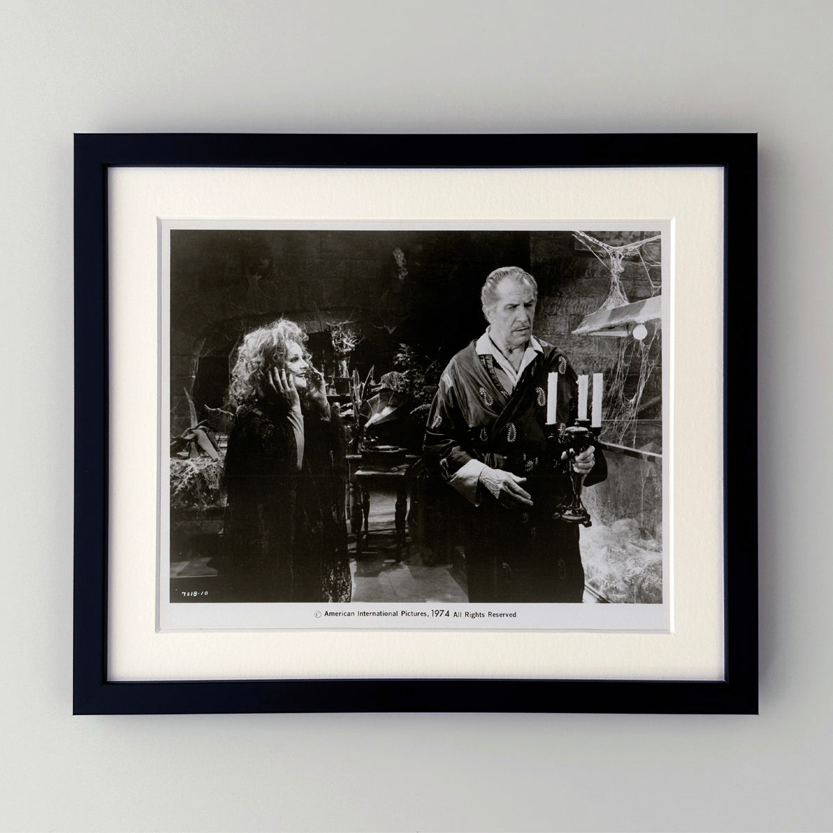 Madhouse 1974 Film Movie Press Publicity Still Framed