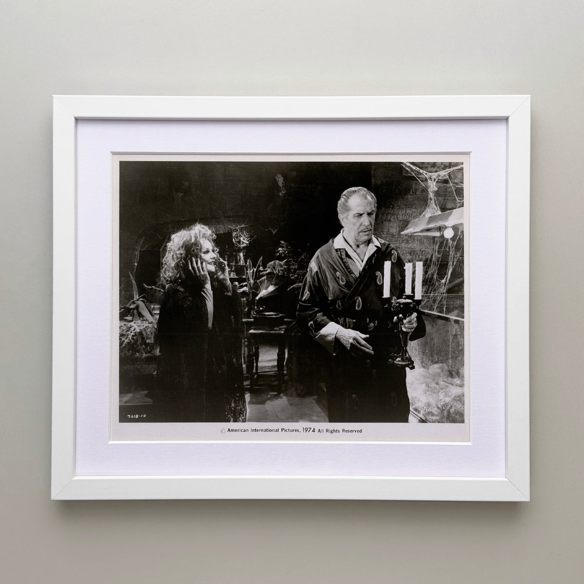 Madhouse 1974 Film Movie Press Publicity Still Framed