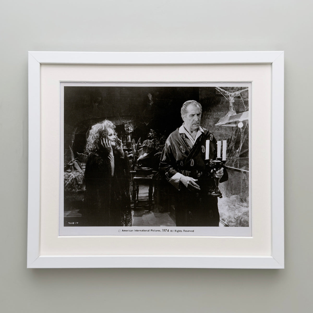 Madhouse 1974 Film Movie Press Publicity Still Framed