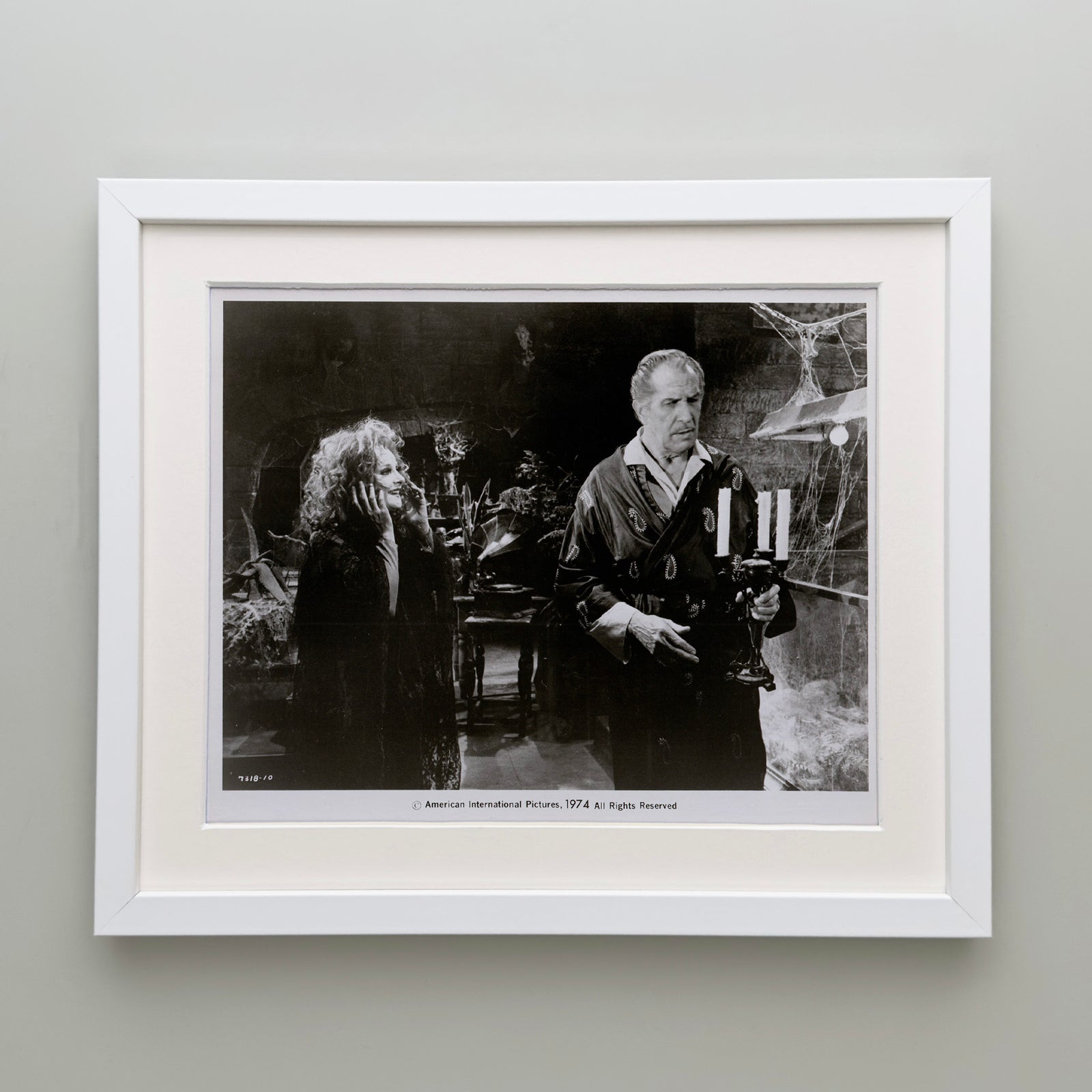 Madhouse 1974 Film Movie Press Publicity Still Framed