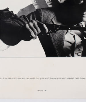 Magnum Force 1973 US 1/2 Sheet Film Movie Poster - detail