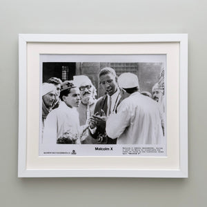 Malcolm X 1992 Film Movie Press Publicity Still Framed