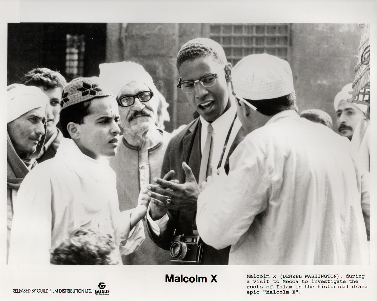 Malcolm X 1992 Film Movie Press Publicity Still Framed