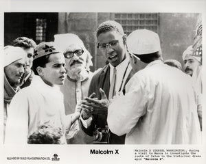 Malcolm X 1992 Film Movie Press Publicity Still Framed