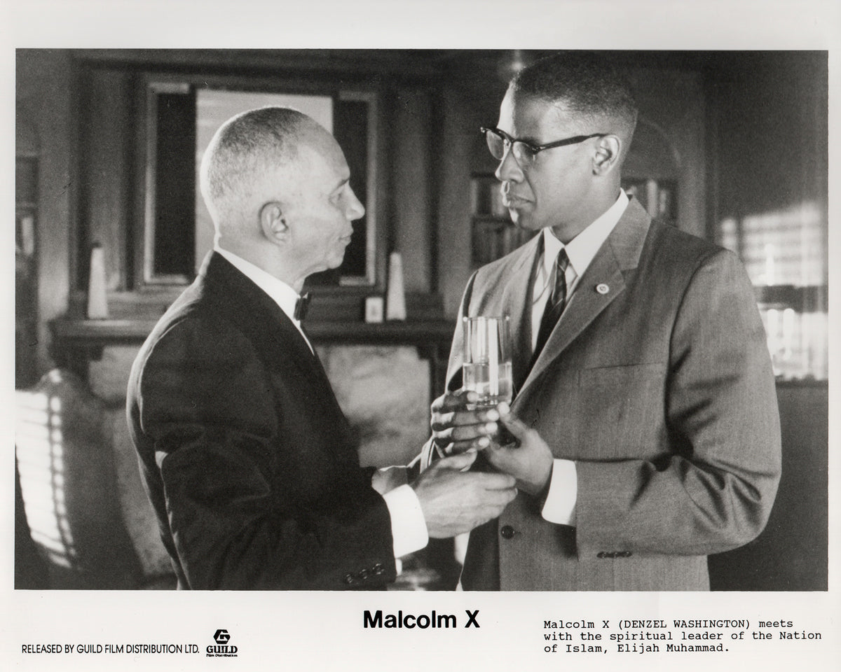 Malcolm X 1992 Film Movie Press Publicity Still Framed