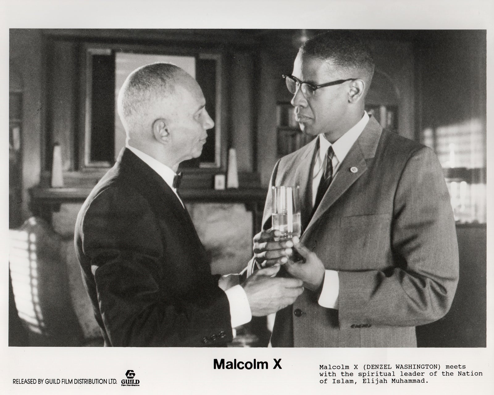 Malcolm X 1992 Film Movie Press Publicity Still Framed
