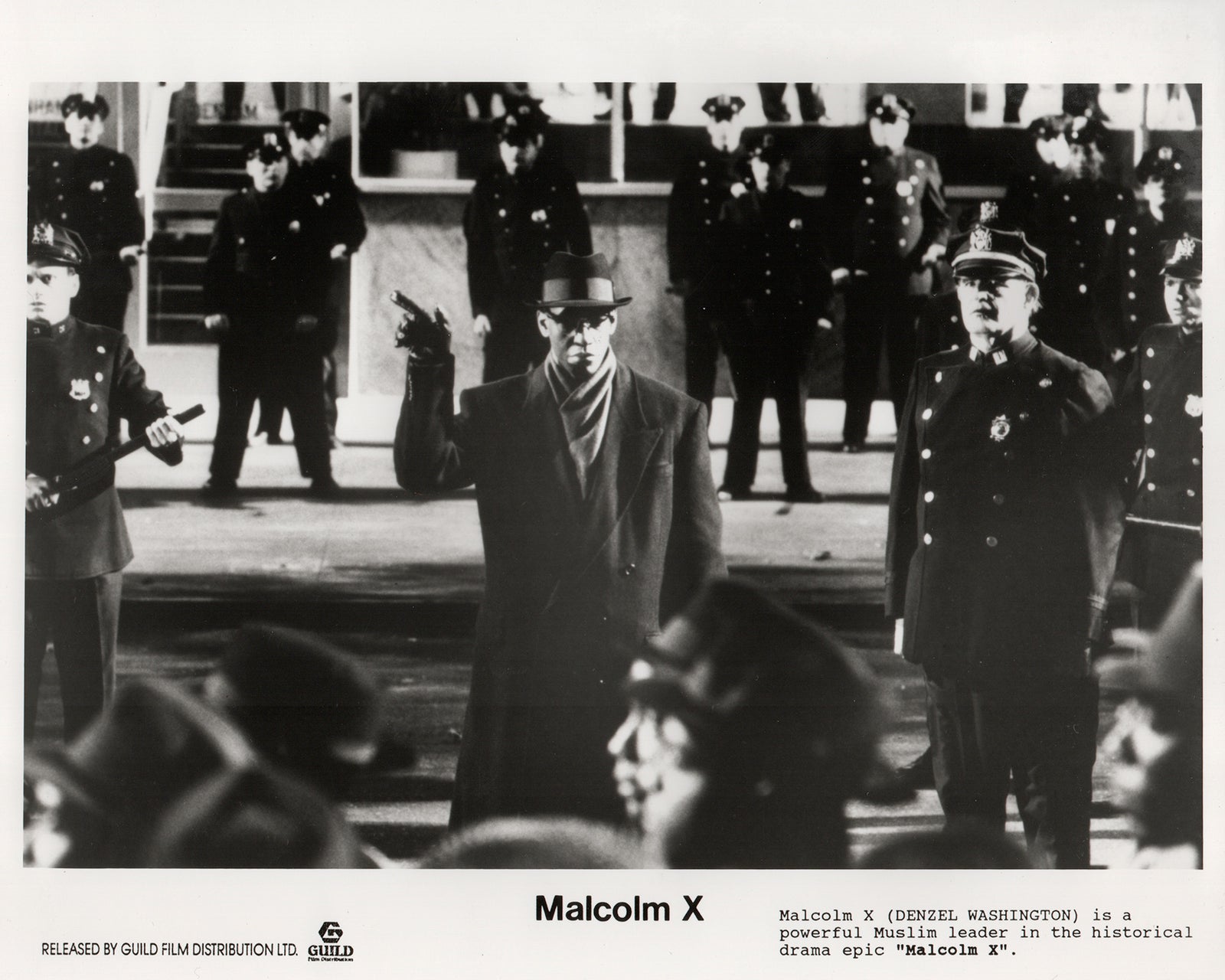 Malcolm X 1992 Film Movie Press Publicity Still Framed