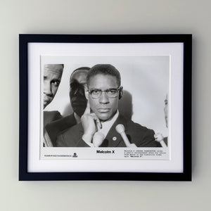 Malcolm X 1992 Film Movie Press Publicity Still Framed