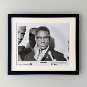 Malcolm X 1992 Film Movie Press Publicity Still Framed