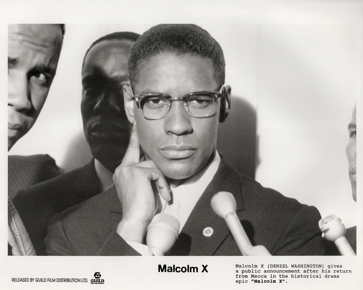 Malcolm X 1992 Film Movie Press Publicity Still Framed