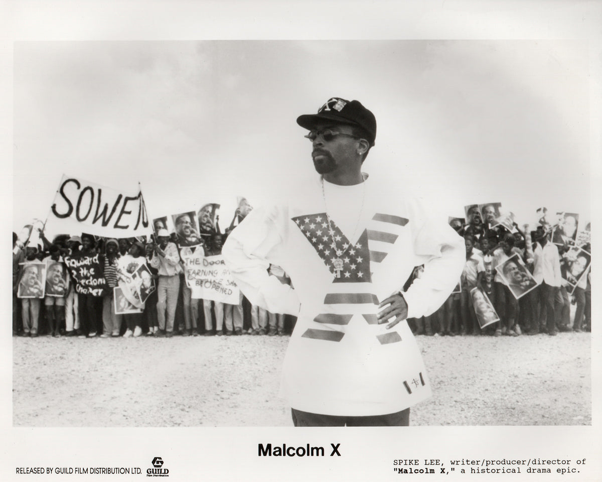 Malcolm X 1992 Film Movie Press Publicity Still Framed