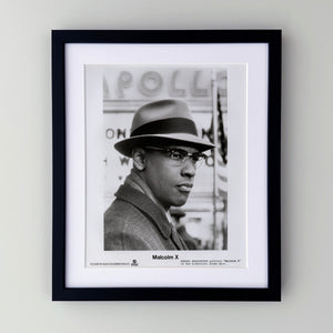 Malcolm X 1992 Film Movie Press Publicity Still Framed