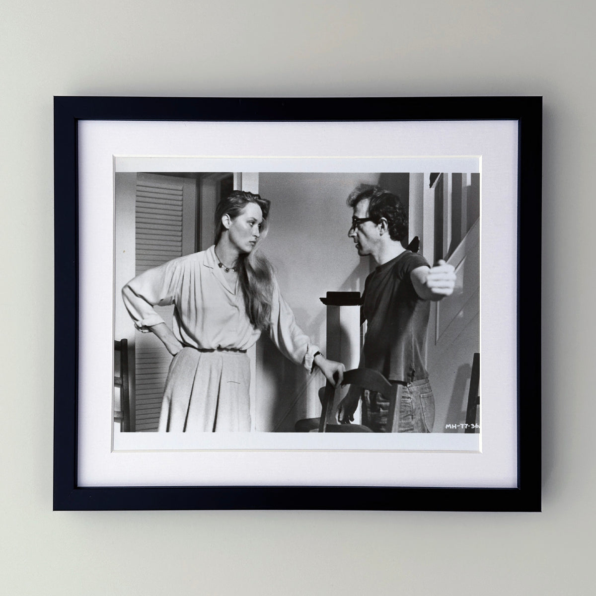 Manhattan 1979 Publicity Film Movie Press Still Framed