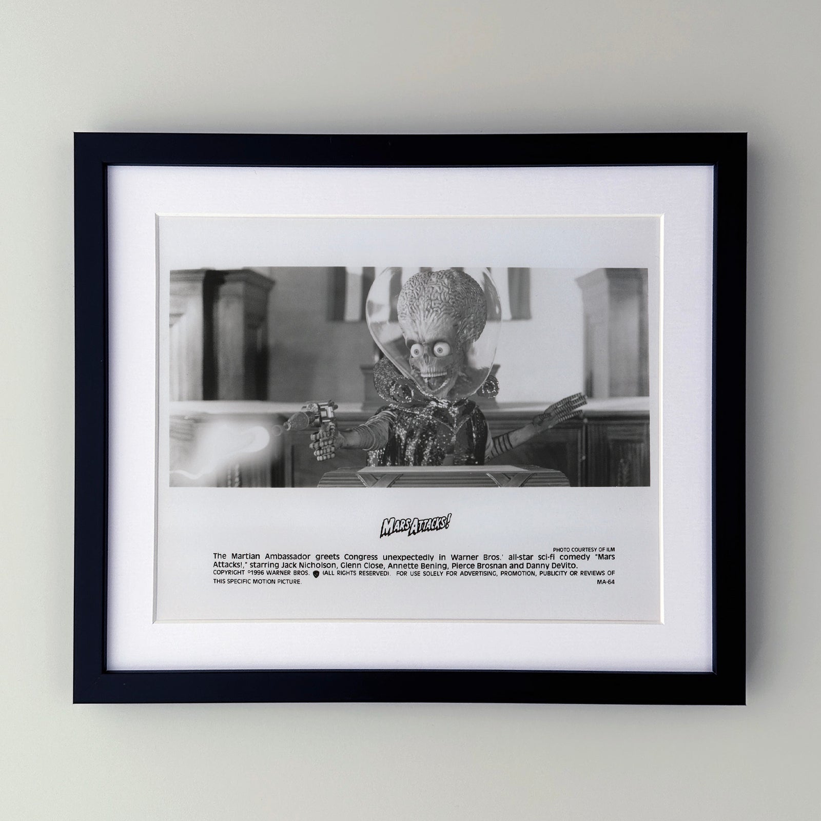 Mars Attacks 1996 Publicity Film Movie Press Still Framed