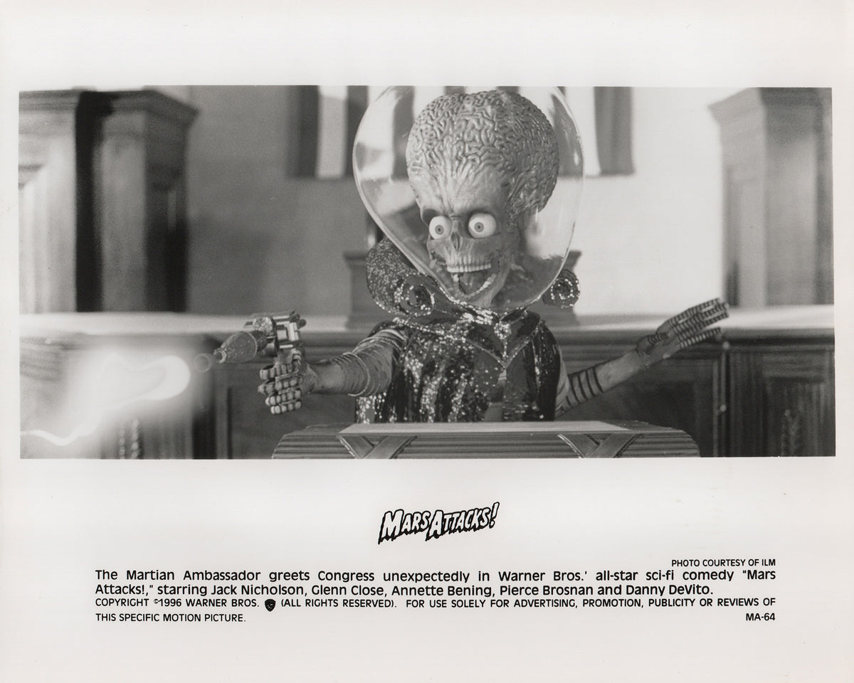 Mars Attacks 1996 Publicity Film Movie Press Still Framed