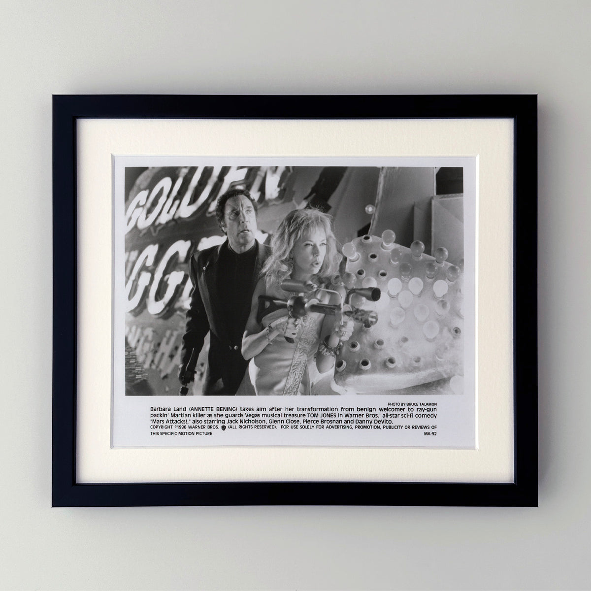 Mars Attacks 1996 Publicity Film Movie Press Still Framed