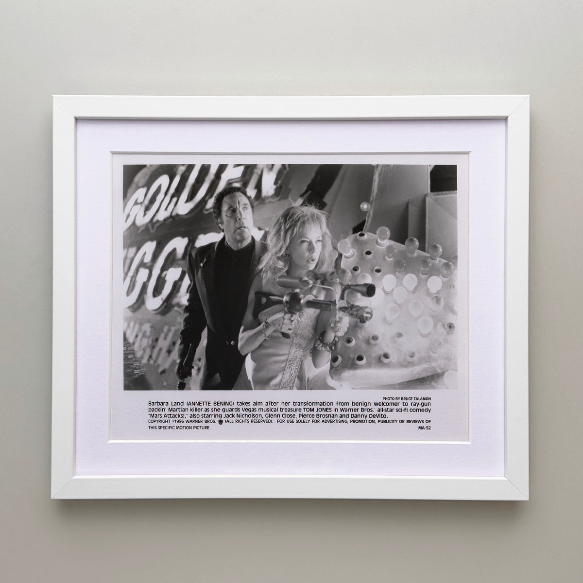 Mars Attacks 1996 Publicity Film Movie Press Still Framed