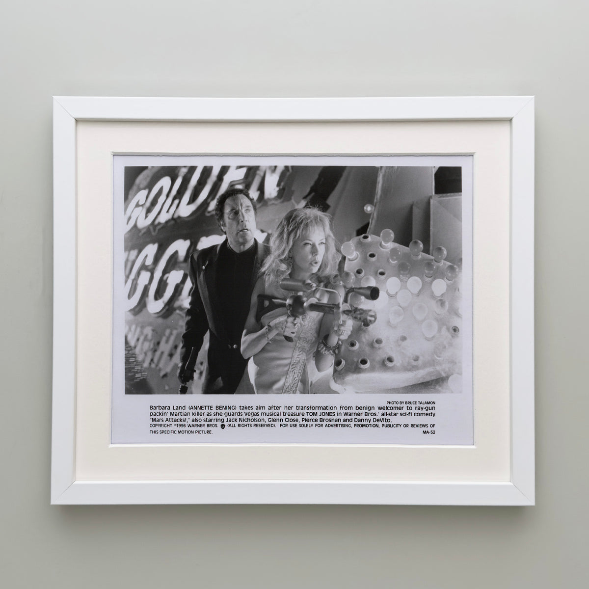 Mars Attacks 1996 Publicity Film Movie Press Still Framed